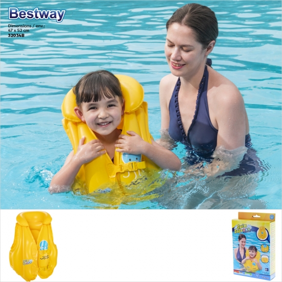 Gilet de natation Swim Safe Step B 3-6 an - 52 x 47cm