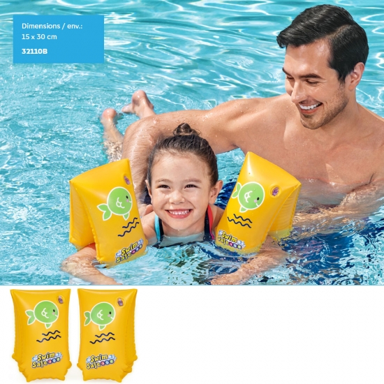 Brassards gonflables Swim Safe-Step C 5-12 ans  30 x 15 cm