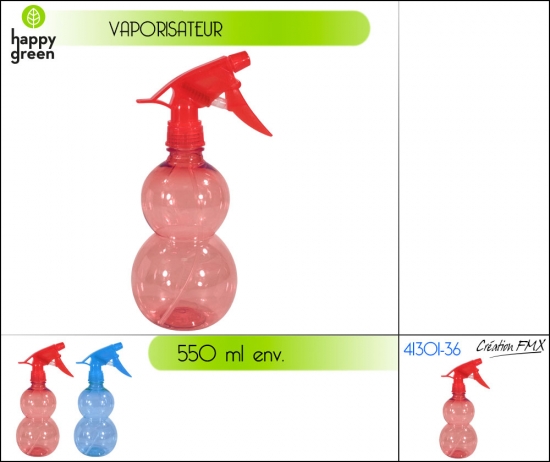 Vaporisateur 550ml / 2 couleurs asst.