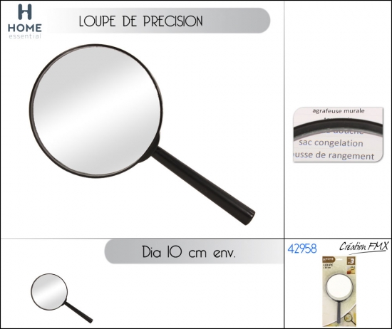 Loupe de précision diam 100 mm