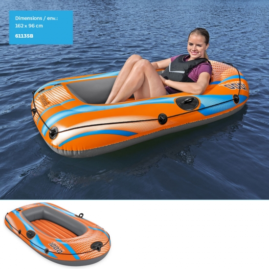 Bateau gonflable (162x96cm env.)