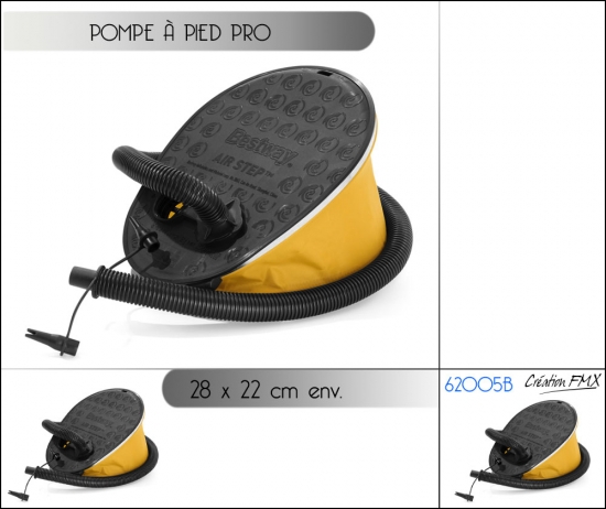 Pompe à pied Pro 1.6L , 28x22cm env.
