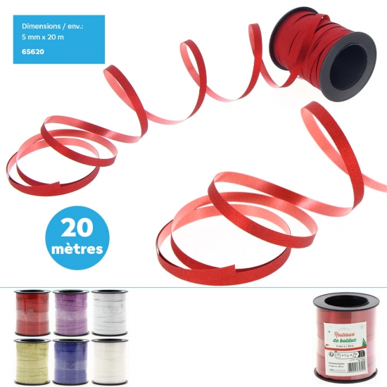 Bolducs 5mmx20M  Paiellettes