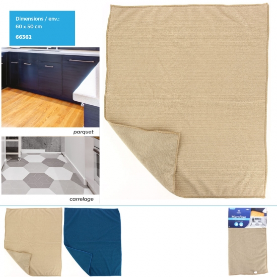 Chiffon Microfibre rayure 250gsm 50x60cm env.