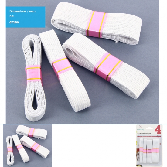 Bande élastique 4pcs