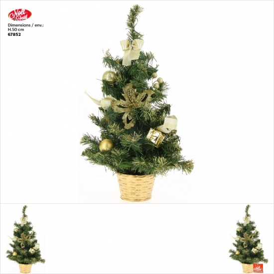 Sapin de table CHANDOR - H.50cm env.